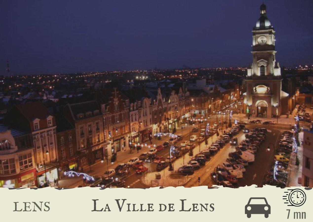 La Perle D'Or - Wifi - Parking - Jeux D'Arcade Apartment ล็องส์ ภายนอก รูปภาพ